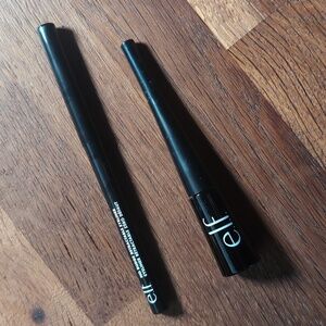 e.l.f. Black Eyeliner Duo: Liquid And No Budge Pencil